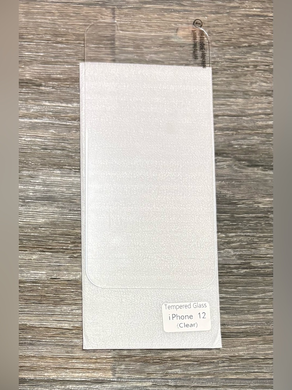 New Tempered Glass Screen Protector for iPhone 12 - Clear